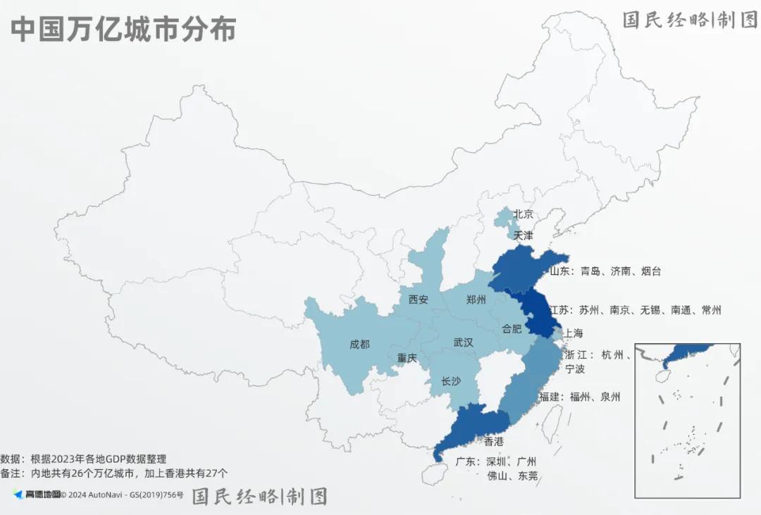 第27个万亿城市，突然断档了