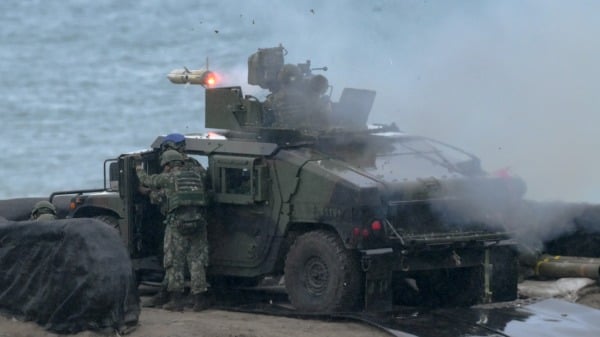 2024826գ̨ʿM1167ʽسϷһö-2A Ʒ̹˷ɵͼƬԴ SAM YEH/AFP via Getty Images)