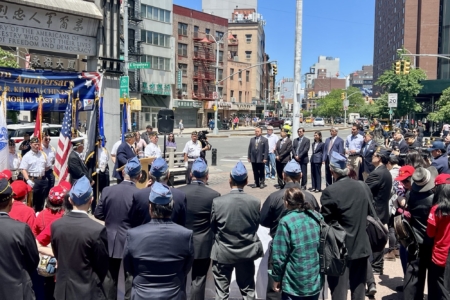 5月26日,集会活动在刘国梁广场(Kimlau Square)举行。