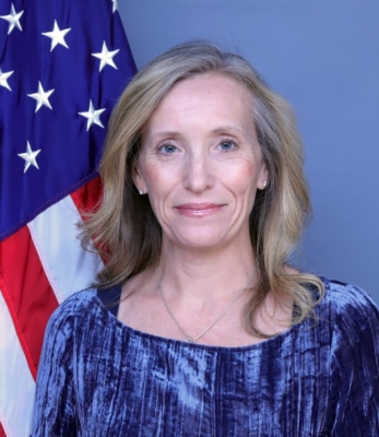 ͼΪԺȫŮȨǰʹAmbassador at largeǰפϹ˶˹Kelley Eckels CurrieͼƬ