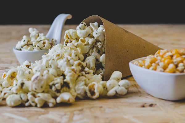 shutterstock,popcorn,爆米花,点心