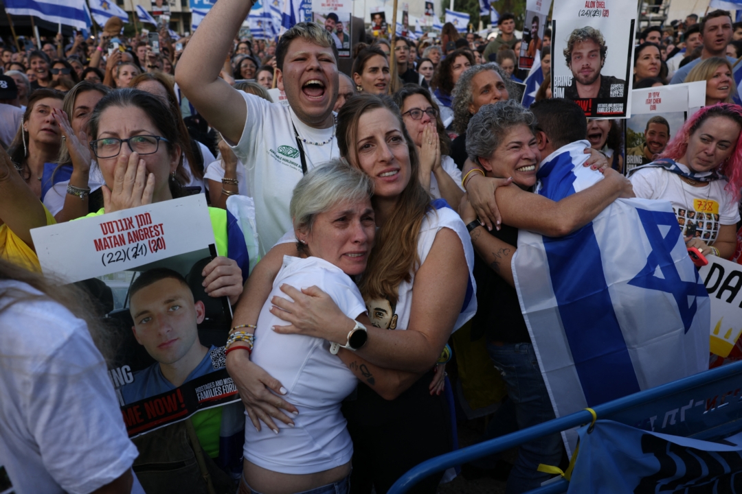 20251013գɫھۼάʹ㳡ȴԱڼɳʻ͡ (AHMAD GHARABLI/AFP via Getty Images)