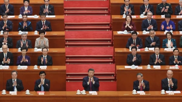 2025311գйϰƽУԺǿίйξֳί桢ԺѦйóϯʮĽȫλĻʽͼƬԴLintao Zhang/Getty Images