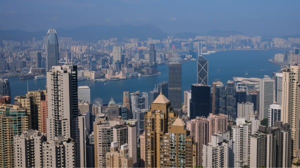 2020年3月26日,香港景致。(图片来源:Billy H.C.Kwok/Getty Images)