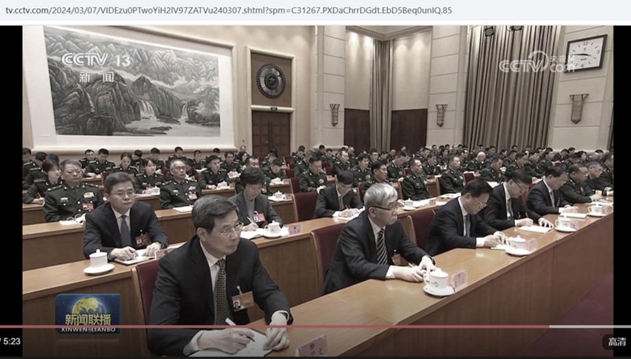 2024��3��7�գ��й�����Ժ������ί��������ϯ���Ӵ�����ȫ����飬���а������Ű�����ׯ���ģ�ǰ����һ�������ҷ���ί����֣դ�ࣨǰ����������������Դ��ᱣ�ϲ���������Ƽ��������������ˣ���δ����С����ϯ������Ƶ��ͼ��