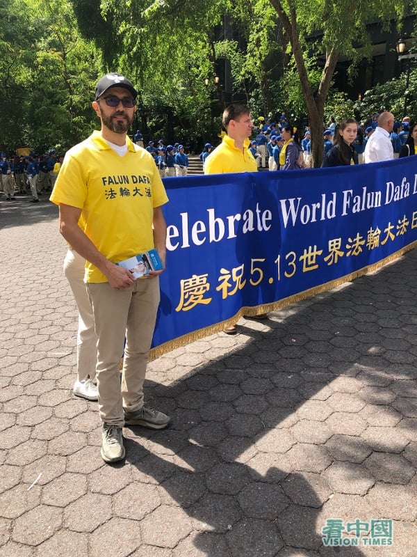 庆祝世界法轮大法日 纽约千人盛大游行