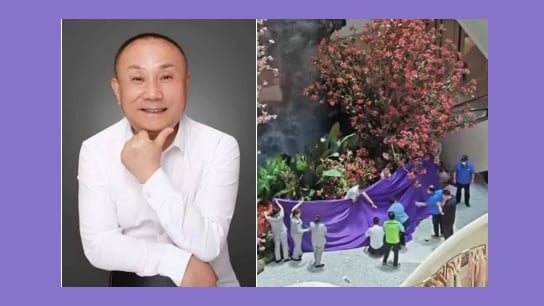 7月1日,西安赛格国际购物中心商户严鹏在商场内坠楼身亡。